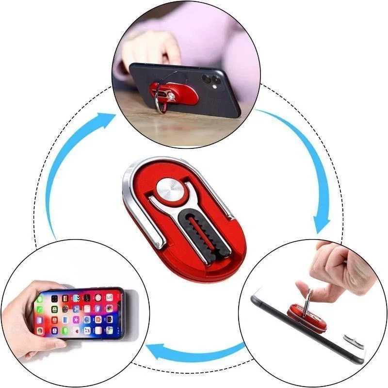 360 Degree Ring Holder Phone Stand Universal Multipurpose Mount Car Air Vent Stand Ring Phone Holder_voghion.com