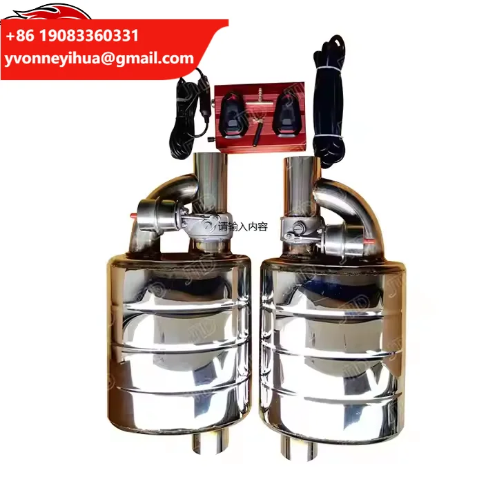 

Выхлопная система JTLD 3.5 дюйма (89 мм) из нержавеющей стали 304 с клапаном Valvetronic, пневматическим управлением и дистанционным управлением, для повышения производительности