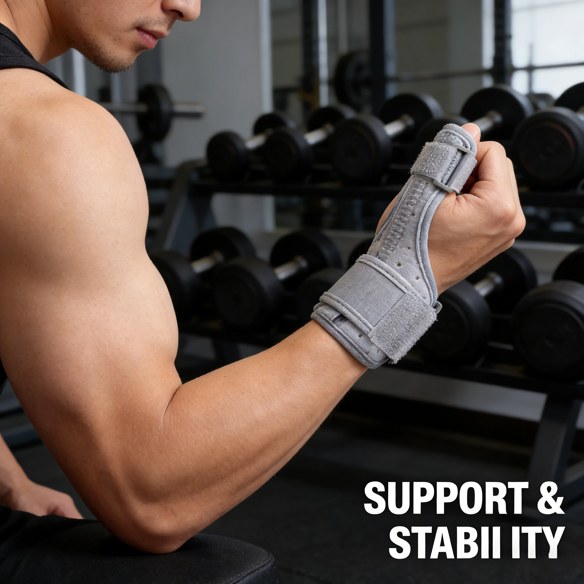 

Унисекс, поддержка запястья большого пальца, компрессионный бандаж, обертывание для растяжения запястья, защита суставов, стабилизатор рук для упражнений, регулируемая защита запястья