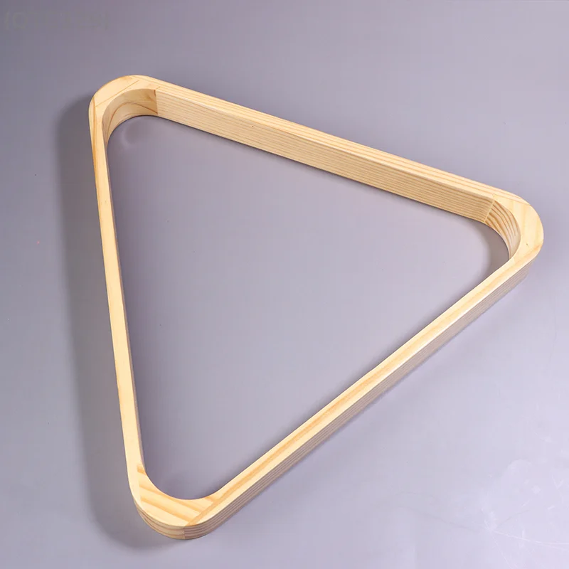

【No】1 Pcs Billiards Accessory Set | Wooden Triangle Rack With Tripod Base For Stable Ball Arrangement