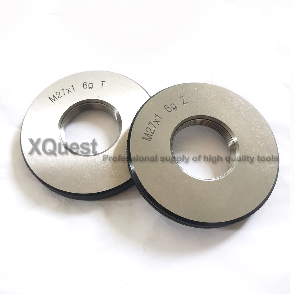 

6G M27 Metric thread ring gauge gauges set M27X3 M27X2 M27X1.5 M27X1 GO NOGO Fine screw threads Ring gages sets M27x0.75 M27*0.5
