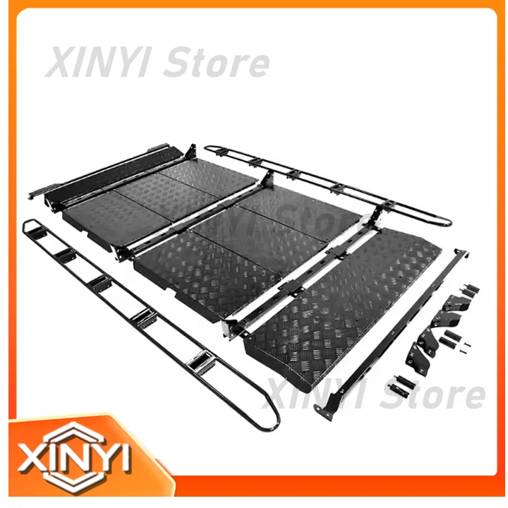 For Benz G Wagon W464 4x4 Long Short Style Luggage Rack Universal Roof Frame Cargo Carrier for G63 G500 G350 Roof Rack SUV