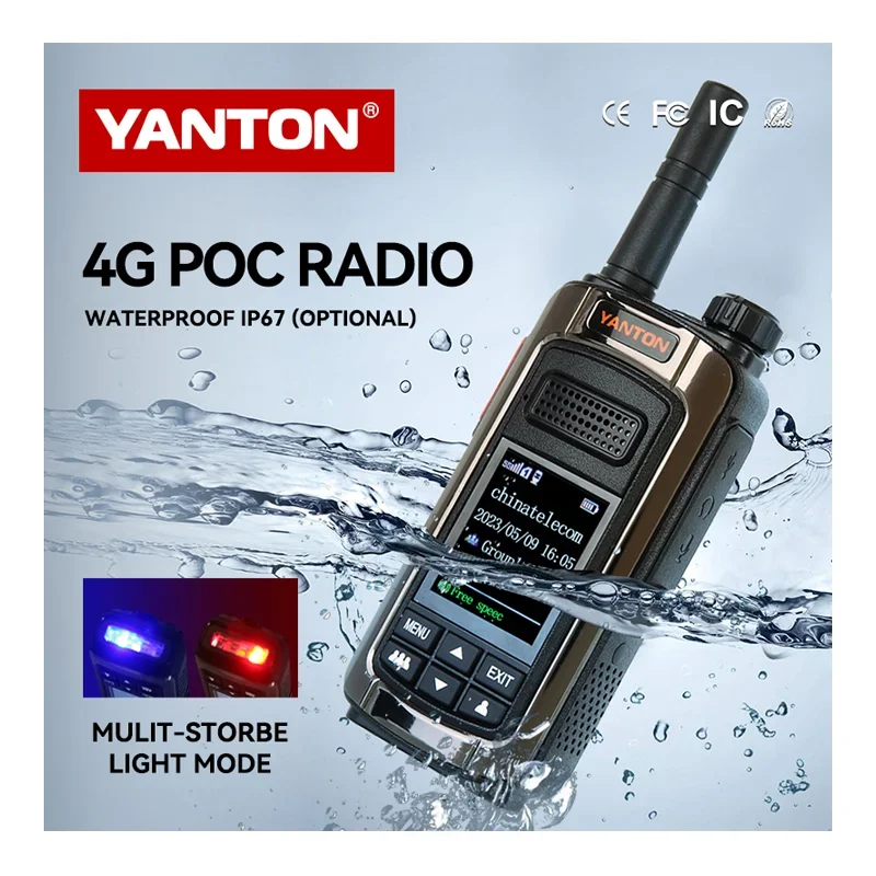 push to talk radio network walkie talkie 4g Network POC Yanton T-X9