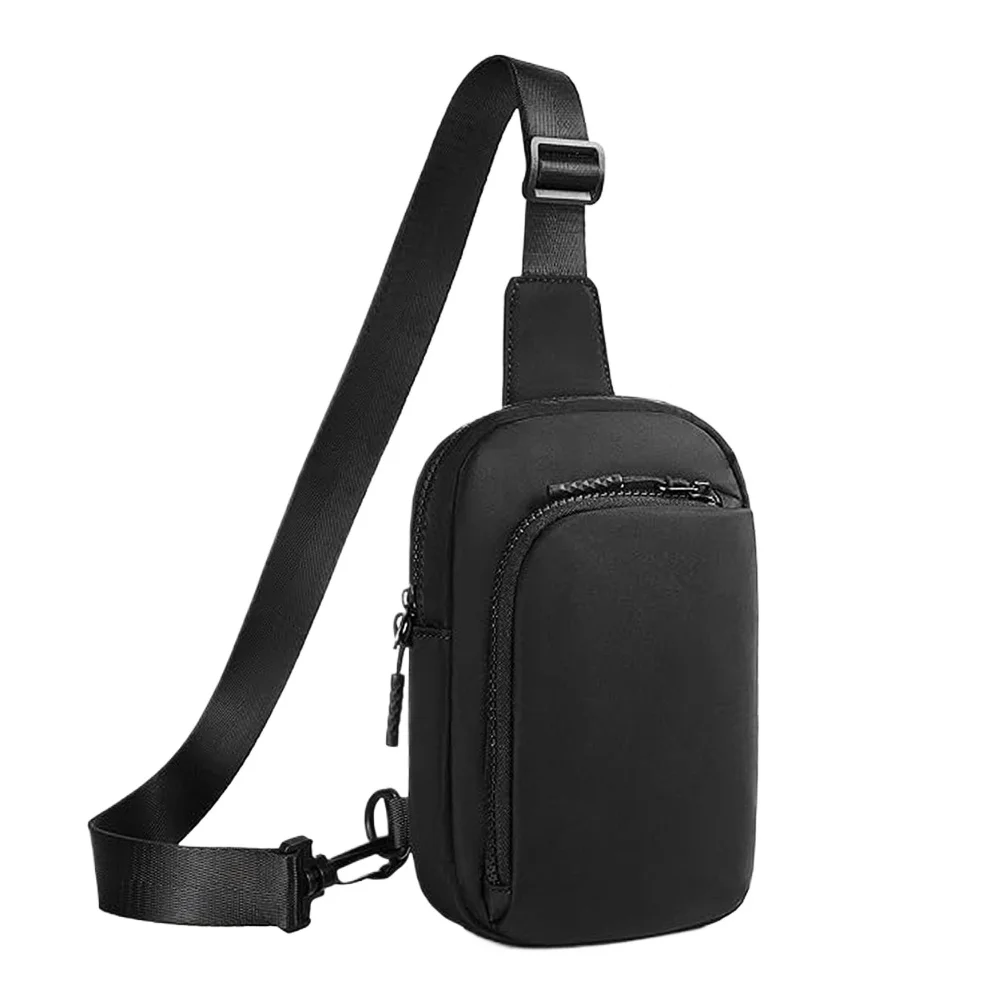 Bolsos de hombro de ocio a la moda, bolsos de pecho impermeables de nailon de gran capacidad, bandolera deportiva para ciclismo, cartera para teléfono para hombre y mujer