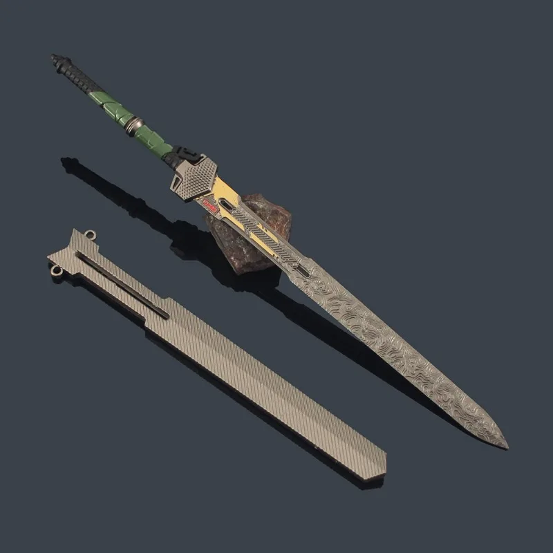 ใหม่ 30 ซม.A Arena Breakout เกมอุปกรณ์ต่อพ่วงยุทธวิธีดาบรุ่นของเล่นเครื่องประดับคอลเลกชันของขวัญงานฝีมือของเล่นเด็ก