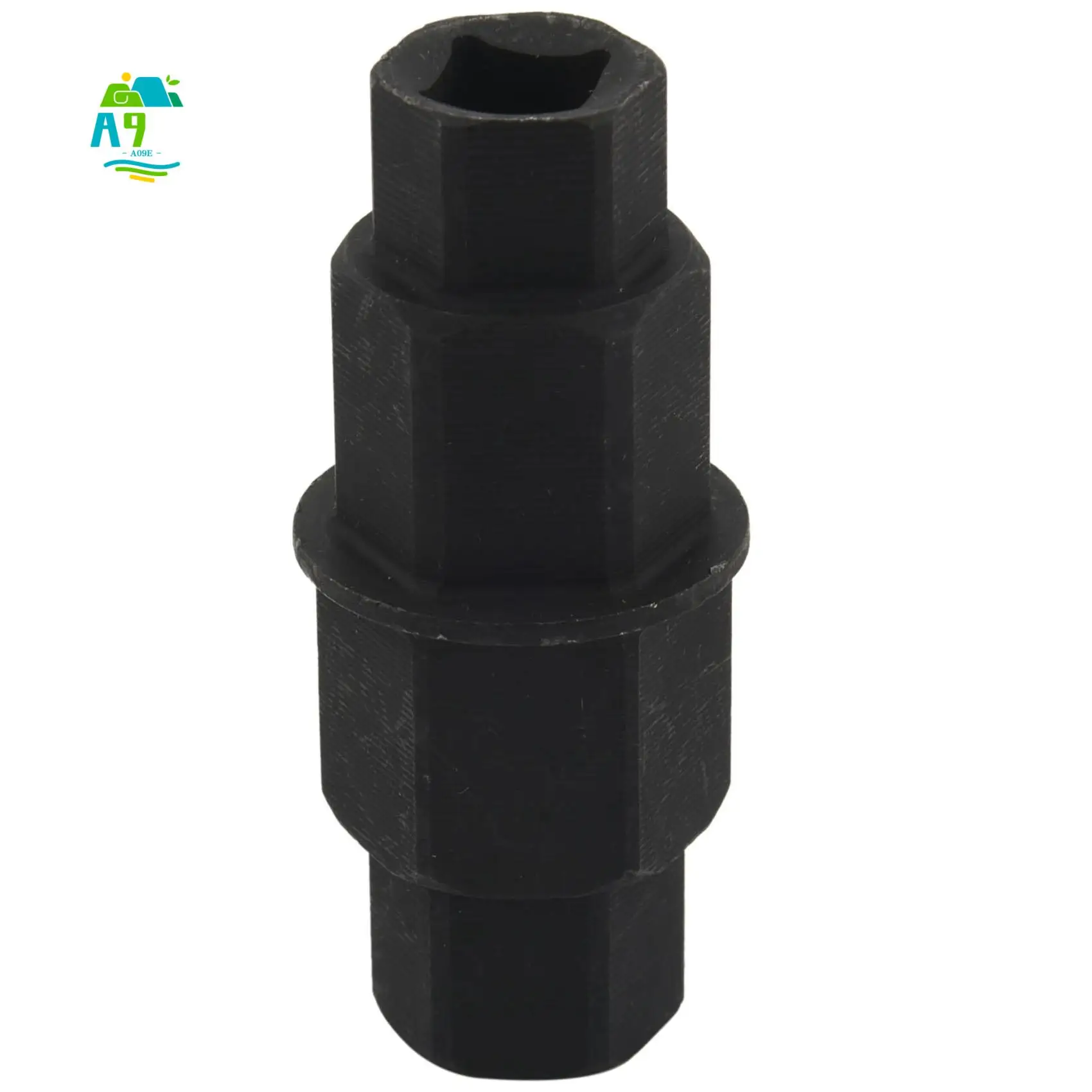 A09E-Motorcycles Hex Axle Tool - 17Mm, 19Mm, 22Mm, 24Mm - Hexagon Front Wheel Hub Axle Spindle Socket Adapter Tool 3/8 Inch