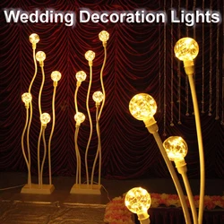 Wedding Decoration LED Lights Set T Stage LED Lamps Creative Christmas Star Lamps Starry Sky Road Lights Party New Year Decor