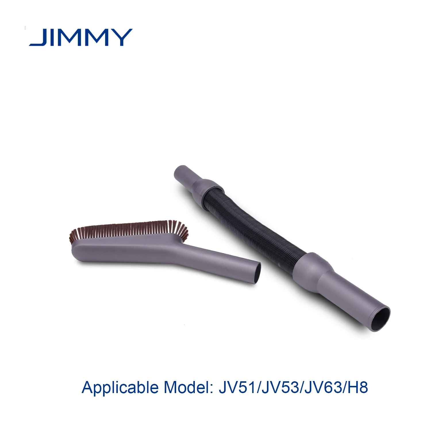 Jimmy-オリジナルのストレッチホースとソフトブラシキット,jv51/jv53/jv63/h8,コードレスハンド掃除機用