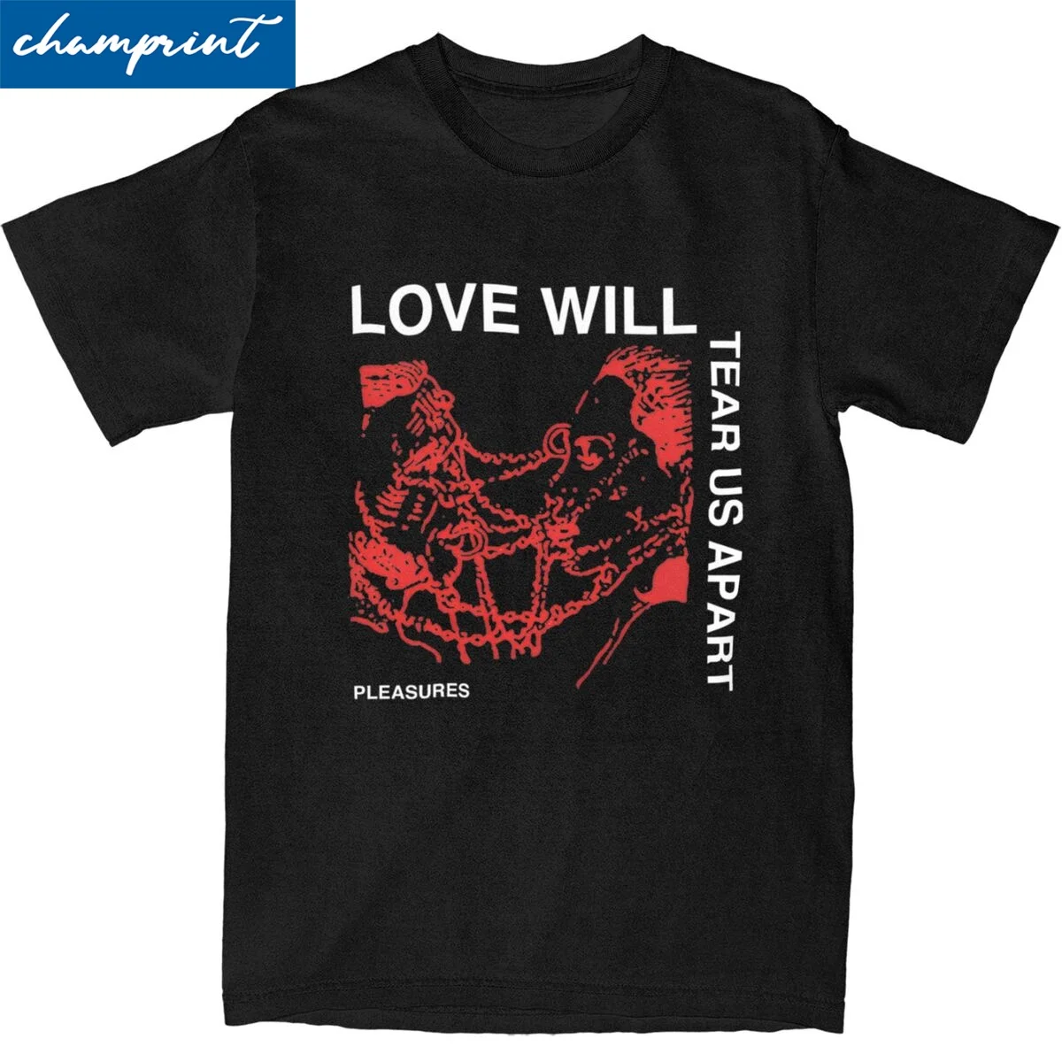 Love Will Tear Us Apart Lil Peep Joy Division T Shirt Men Women Cotton Novelty T-Shirts O Neck Tee Shirt Short Sleeve Clothes