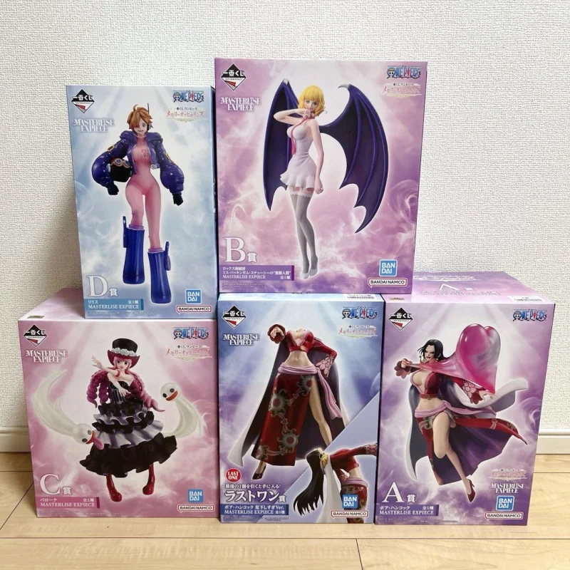 

New Original Bandai One Piece Premium Boa Hancock Perona‌ Stussy Lilith‌‌ Figure Models Pvc Statue For Children's Birthday Gifts