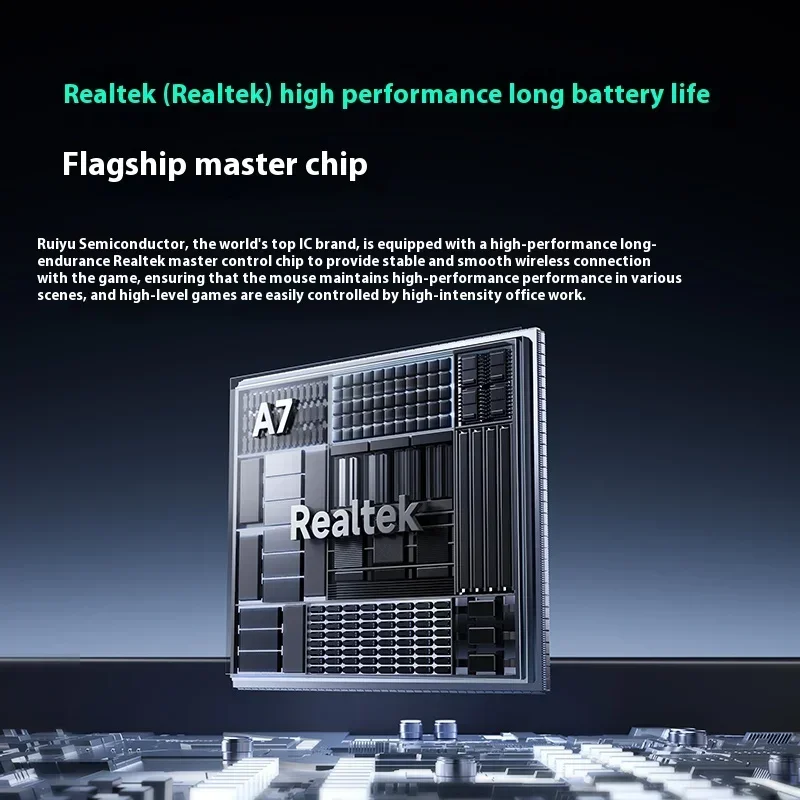 

MCHOSE A7 Pro Ultra Wireless Mouse Three Mode Mouse 8K PAW3950 E-sports Lightweight Bluetooth Gaming Mouse 15 Office Gift