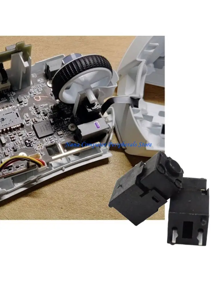F68C 14mm Mouse Switches Noise Reduction 2Pin Microswitches 2 Set for DeathAdder