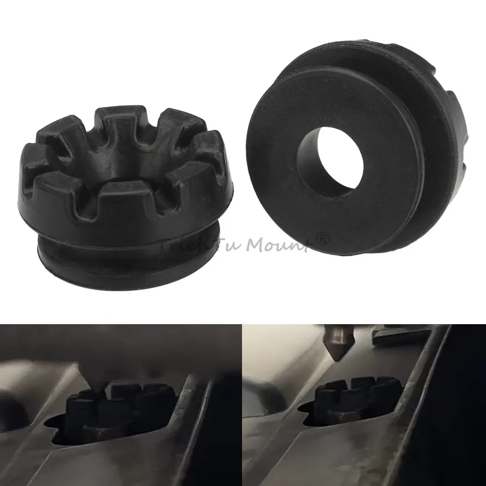 Rubber Grommet Hood- Latch Compatible With Polaris ACE Sportsman Ranger RZR Brutus 2013-2024 high-quality Rubber Plastic Black