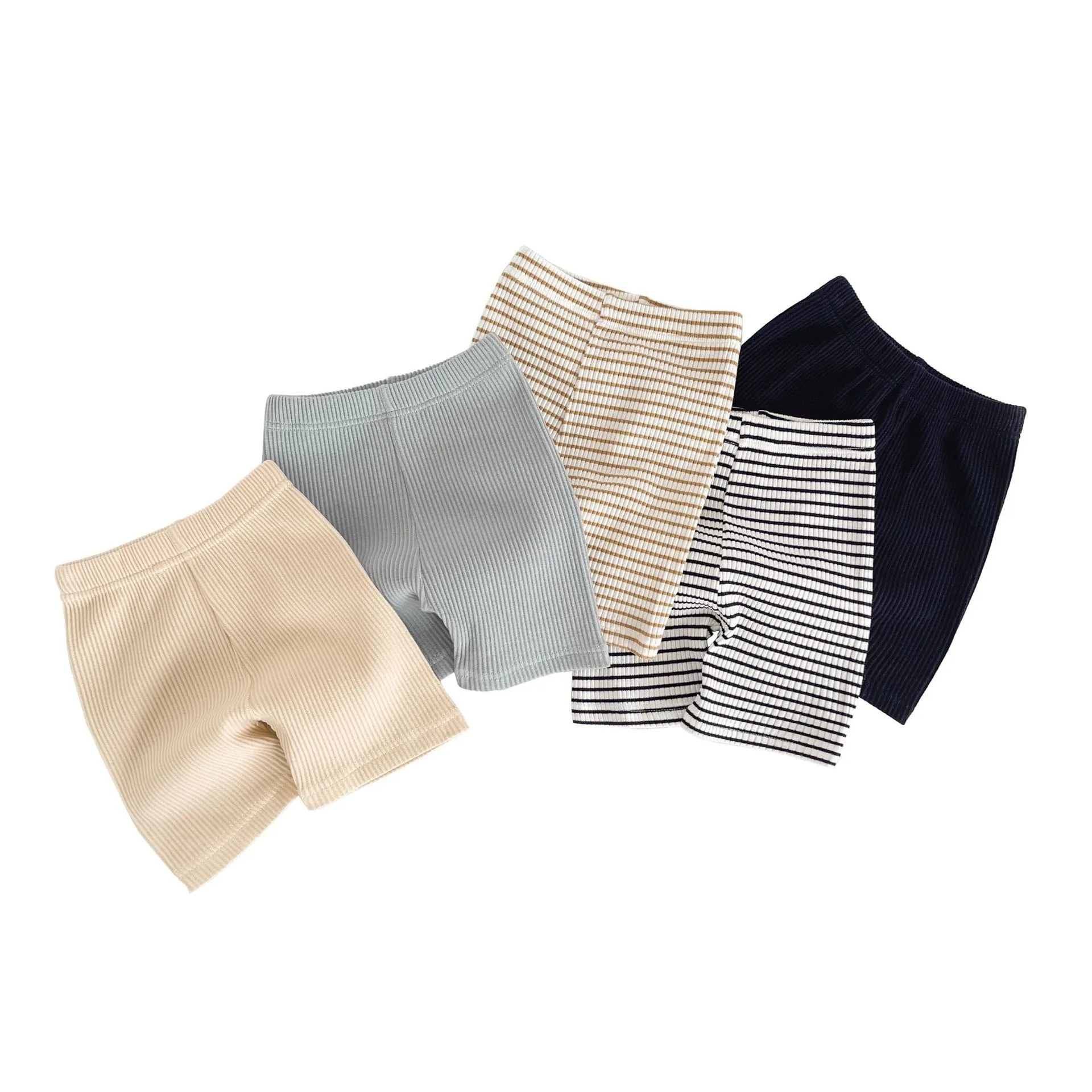 Ircomll الصيف الفتيات السراويل بلون سلامة السراويل الفتيان الشاطئ شريط الملابس الداخلية ملخصات طفل أطفال قصيرة بانت ل 6M-3Y