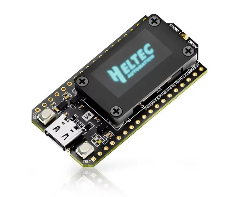 Chipboard Heltec WiFi LoRa 32 (V4) an ESP-S3 Off-grid /Meshtastic Communicator with Solar Input, GNSS, and 28dBm Tx Power