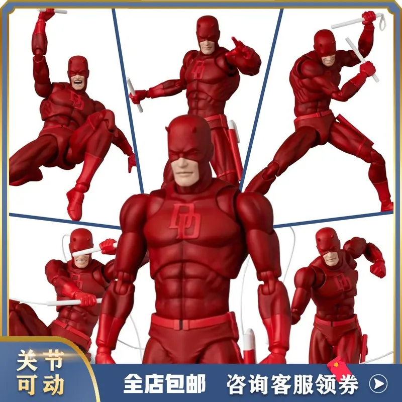 Venda quente marvel 2025 ct fábrica mafex223 edição em quadrinhos daredevil mate murdoch móvel modelo portátil brinquedo presente do feriado para crianças