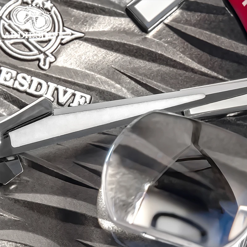 ADDIESIDVE メンズ腕時計リロイ Hombre 200 メートルダイバー BGW9 超発光カレンダー表示ステンレス鋼ビジネスクォーツ時計 AD2514