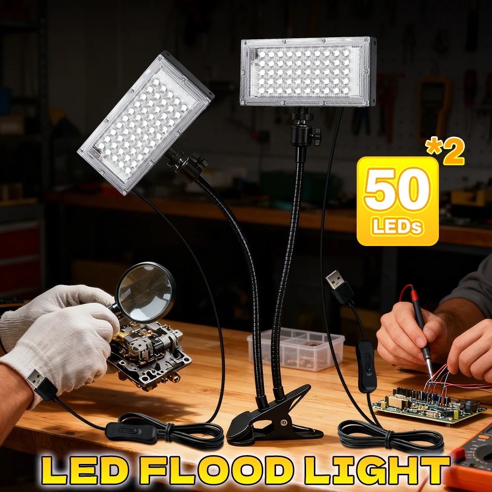 lampe-de-travail-led-usb-a-double-tete-50-led-flexible-avec-col-de-cygne-et-pince-pour-reparation-et-artisanat