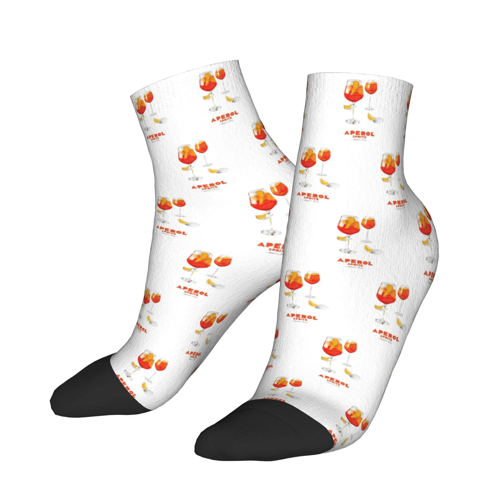 

Aperol Spritz Socks Harajuku High Quality Stockings All Season Socks Accessories for Unisex Christmas Gifts