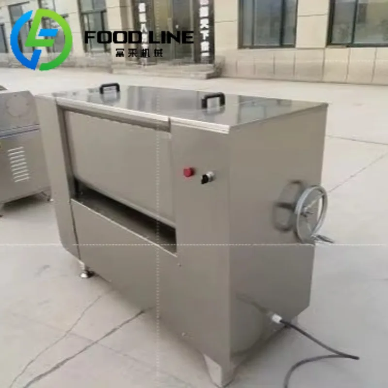 High Volume Commercial 120L Garlic Vegetable Food Bowl Stuffing Mixing Machine Meat Mixer for Making Home Homemade Mini Sausages