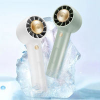 New Arrival 1200mAh Electric Handheld Aromatherapy Fan 3 Mode Personal Rechargeable Outdoor Portable Pocket Mini Air Cooling Fan