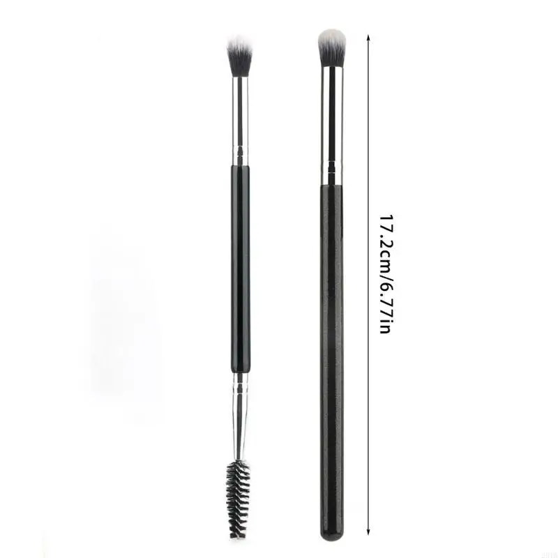 28TA多目的両面アイシャドウと輪郭を描くブラシポータブルメイクアップツール