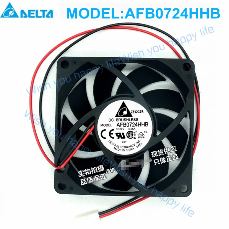 

L... for Delta AFB0724HHB 7015 24V 0.25A double ball inverter cooling fan