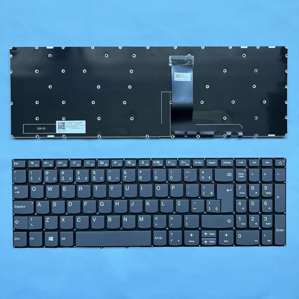 

320-15 Brazil keyboard for Lenovo Ideapad S145 S145-15IWL 81s90005br 320-15IKB 320-15ISK 320-15IAP Pc5cp-bra Sn20m63 NSK-BY1SN