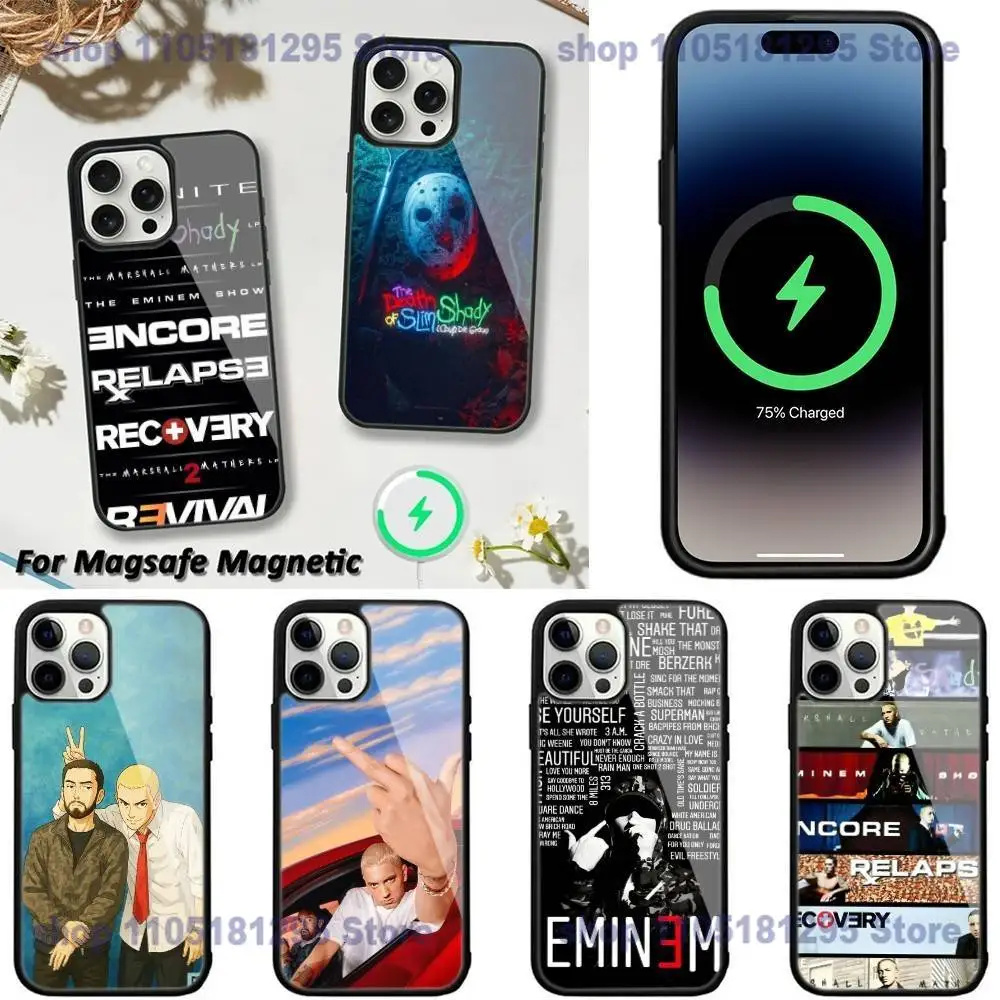 

E-Eminems STANS 2025 Phone Case For iPhone 17,16,15,14,13,12,11,Plus,Pro,Max,Mini Magsafe Magnetic Wireless Charging