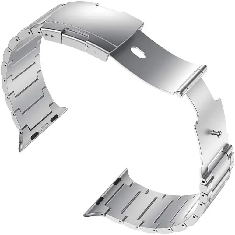 Titanium Strap For Apple watch Ultra 49mm 45mm 44mm 42mm 40mm 41mm 46mm Stainless Steel Bracelet iwatch 10 9 8 7 6 5 4 SE Belt