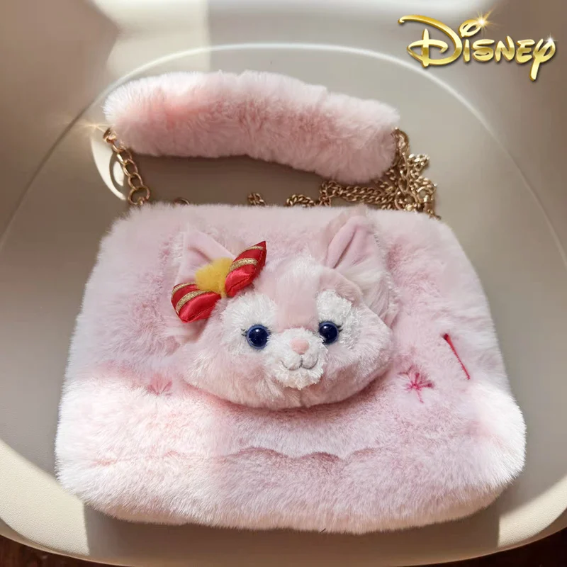 new Original 2024 Spring Festival Linabell Winter Plush Shoulder Bag Kawayi Crossbody Bag Cute Handbag Girl's Birthday Gifts