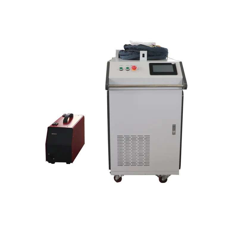 BWT Raycus 1500w Continuous Laser Oxide Layer Removal Tools Auto Wire Feeding Portable Laser Welding Machine 220v
