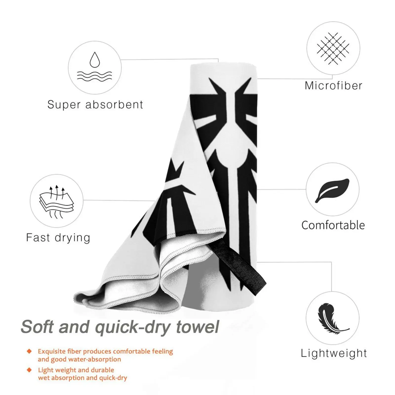 اليراعات منشفة الشاطئ منشفة سريعة الجفاف جودة اليراع اليراعات Last Us Hbo Serie لعبة الألعاب المشاغب الكلب Uncharted