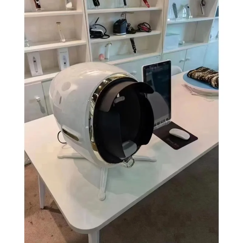 Przenośny Cyfrowy Skaner Skóry 3D Magiczne Lustro Analiza Skóry Twarzy Urządzenie do Analizy Zmarszczek i Trądziku