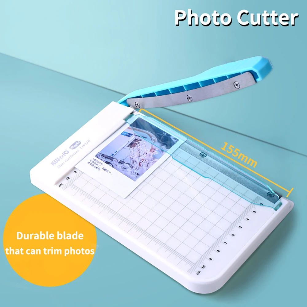 Small Manual Paper Cutter Office Photo Paper Trimmer Scrapbook Trimmer Lightweight Cutting Tools Stationery