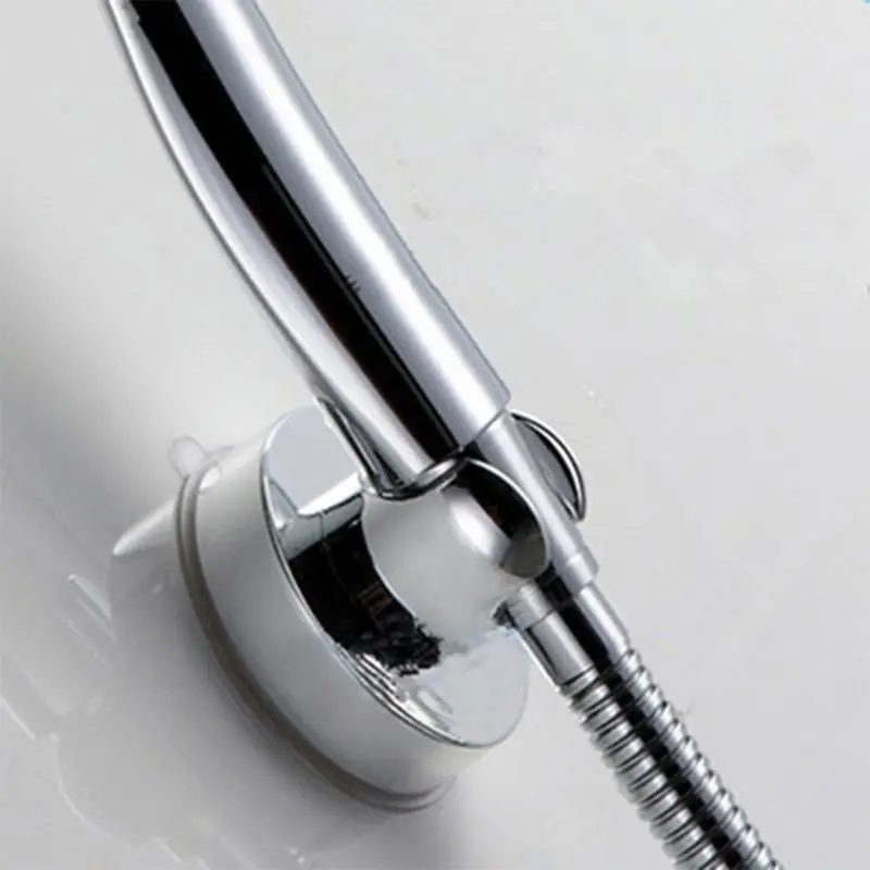 New Vacuum Suction Cup Shower Head Holder Wall Mounted Removable Showerhead Stand Bidet Sprayer Bracket