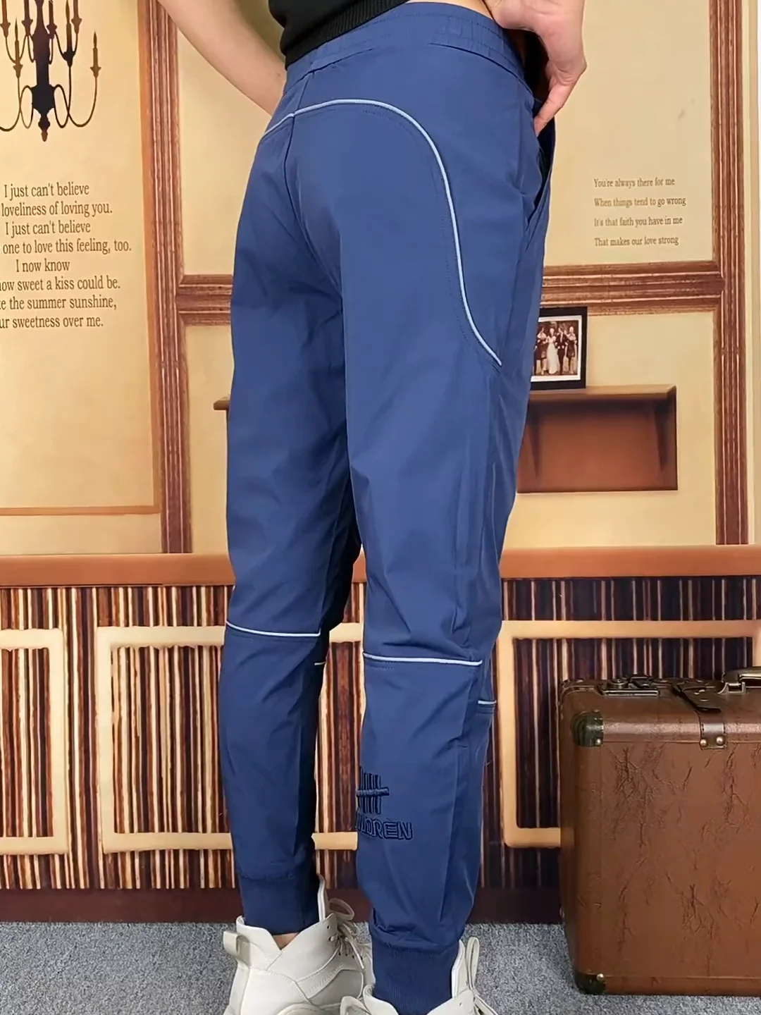 

Slim Fit Men's Casual Pants Spring Summer New Sle Faionable Comfortable Versatile Trendy Korean Version Youthful Energy