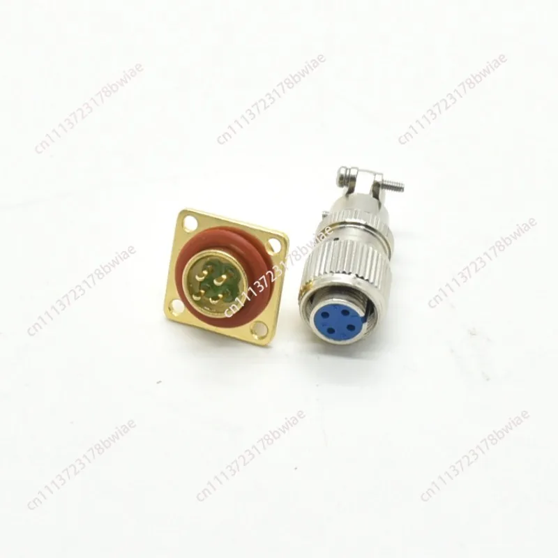 Mx12k4t matching mx12j4zh male and female airtight vacuum plug connector