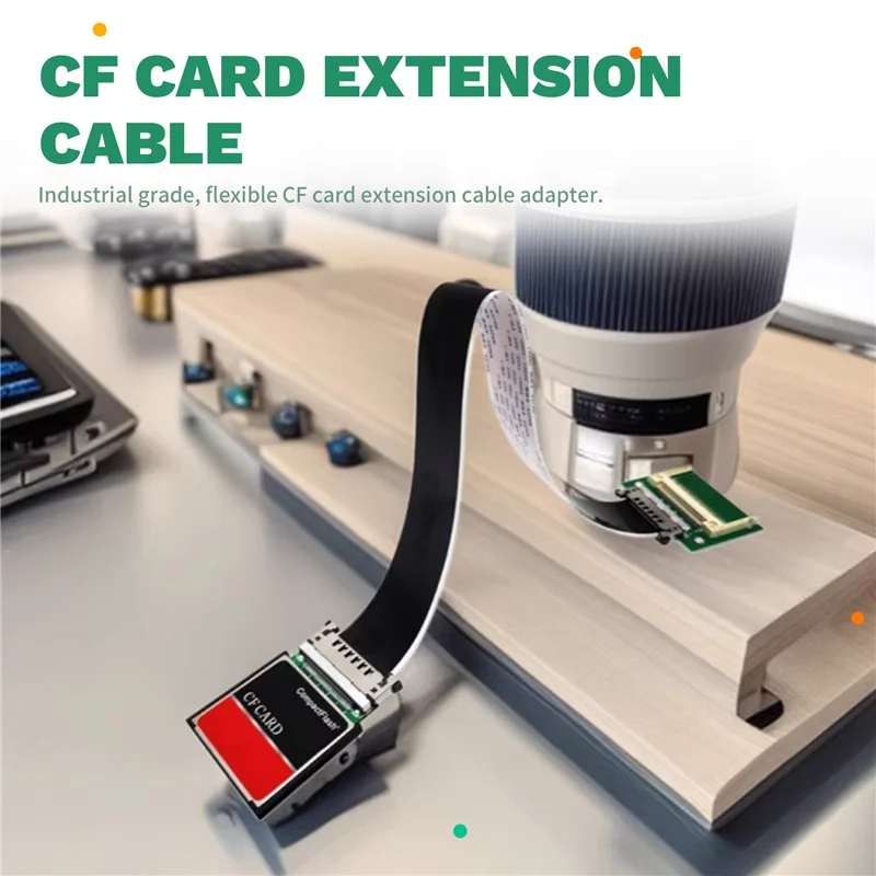 

Flexible Interface Extension Cable 50Pin CF Card Adapter Extension Cable For Industrial Control Machine Tools 30Cm