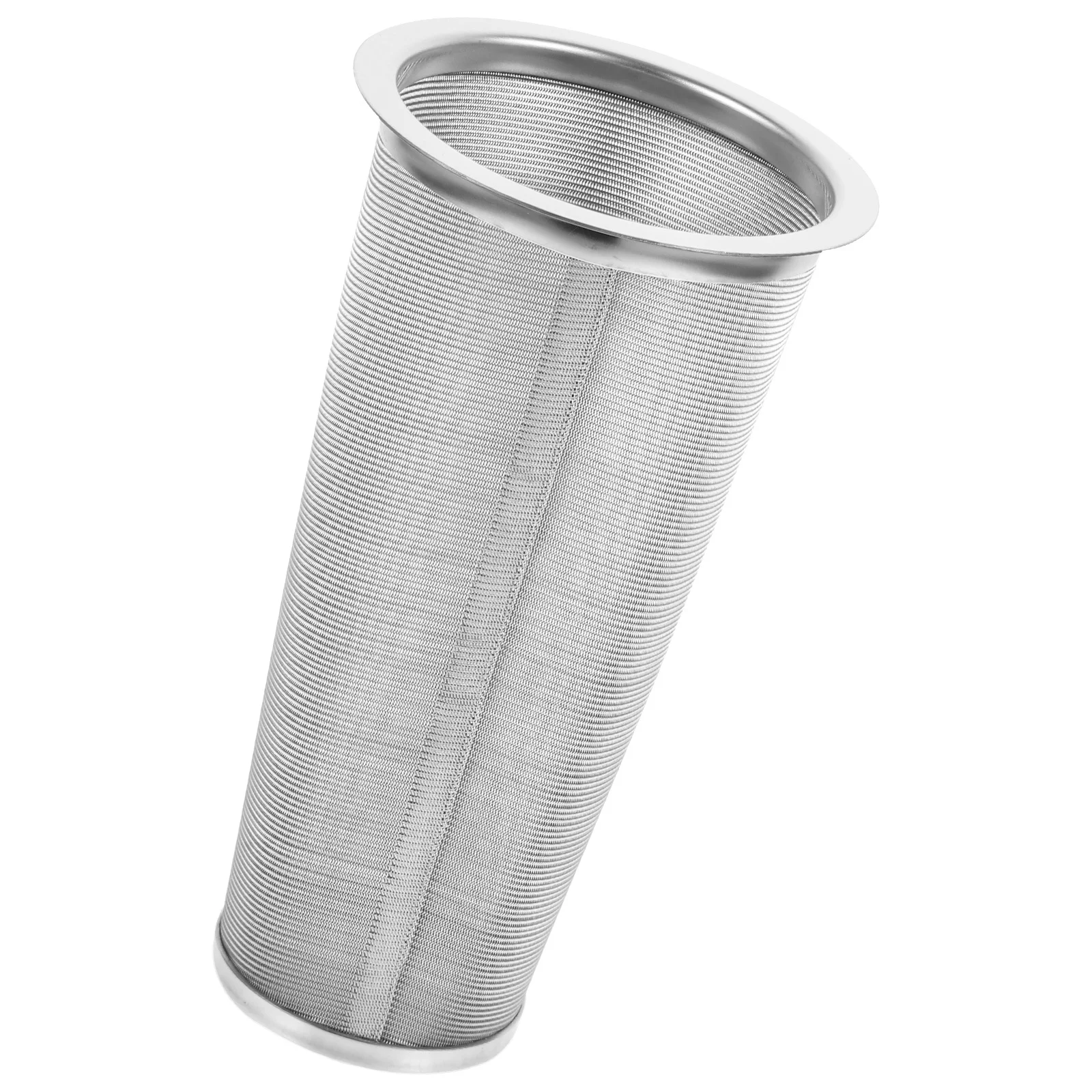 Roestvrijstalen koffiefilter 8x15cm Fijnmazig Cold Brew Zeef Thee-ei Mason Jar Accessoire Vruchtensapmaker