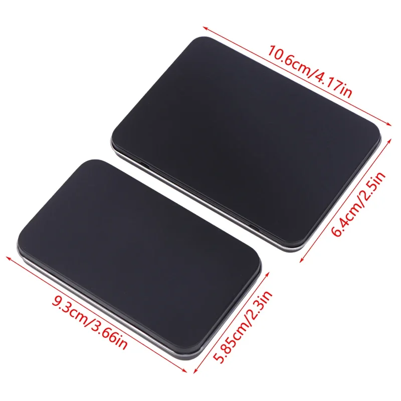 Tragbare leere Aquarell-Blechdose, 36/40 Gitter, Mini-Aquarell-Farbpalette, Reise-Malerei, Farbtablett, Kunstbedarf