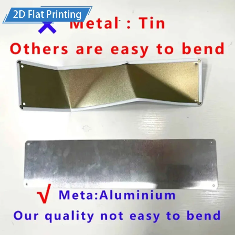 [2D FLAT] علامة معدنية مكونة من قطعة واحدة، لافتة غرفة اللعب الرجعية مقاس 4 × 16 بوصة بطباعة مسطحة ثنائية الأبعاد فن جداري معدني
