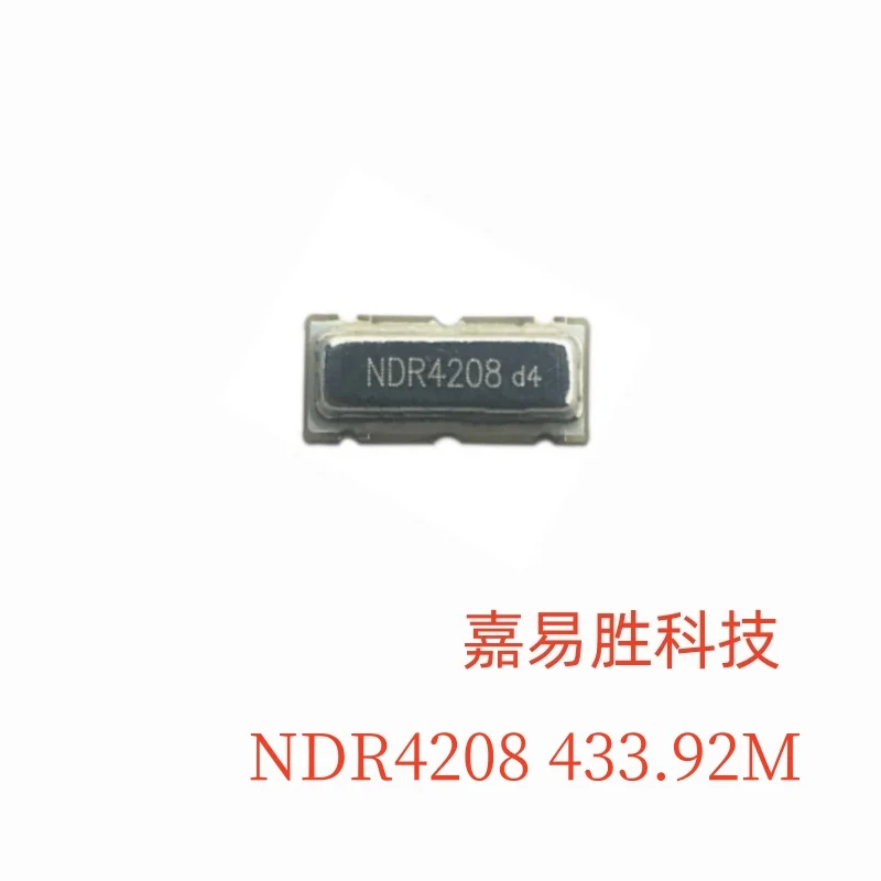 5pcs/lot New Original NDR4208 433.92M SMD 3070 Surface Acoustic Resonator 3.0*7.0MM SAW Crystal oscillator Car remote control