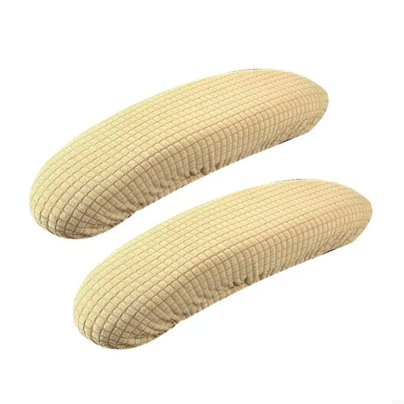 Pack of 2 Armrest Cover Fit Most Office Chairs Protective Soft Covering X3UC