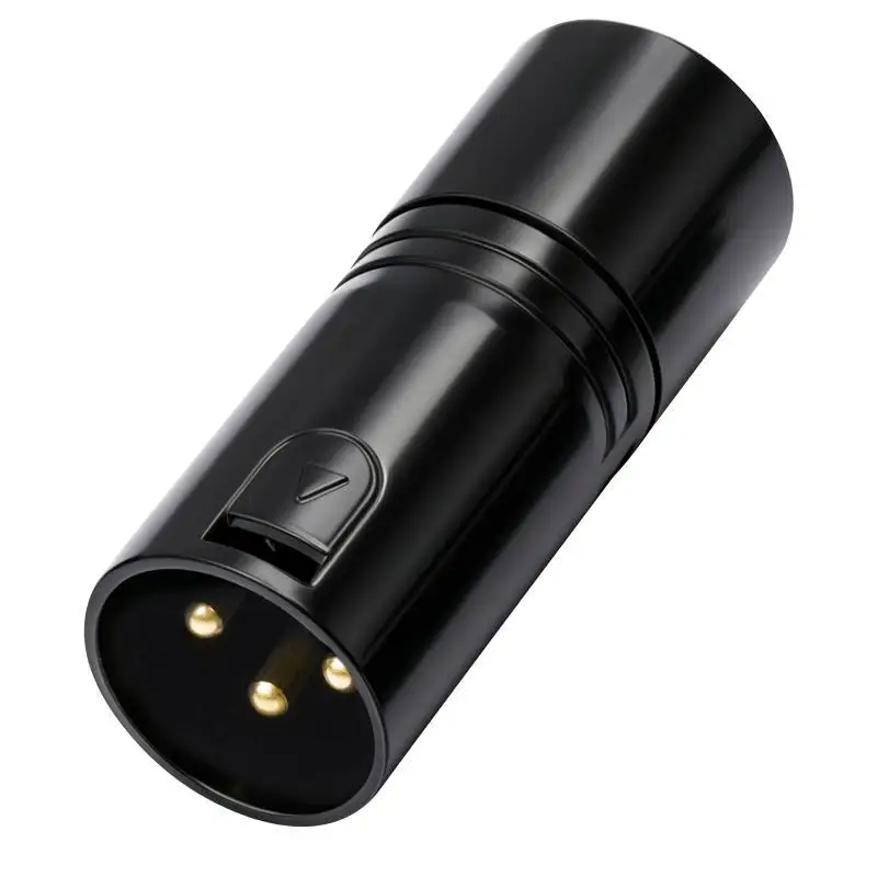 120Ohm 3-Pin XLR/DMX Terminators Audio Converter 3Pin XLR Terminators Connector For Lighting And Audio Systems Signal Integrity