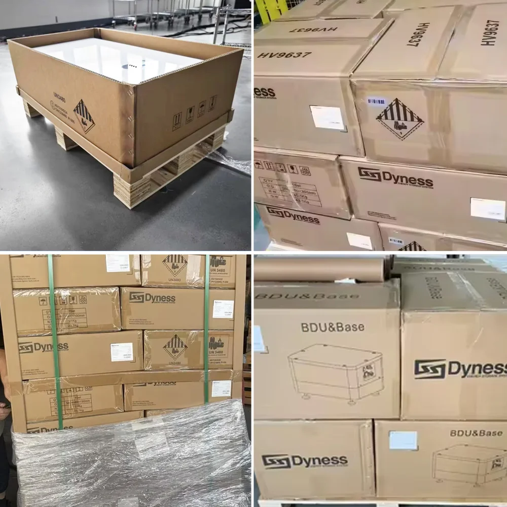 Dyness 16kWh Lithium Battery PowerBrick Plus 51.2V 314Ah Standing Solar Battery with Integrated Smart BMS for Residential ESS