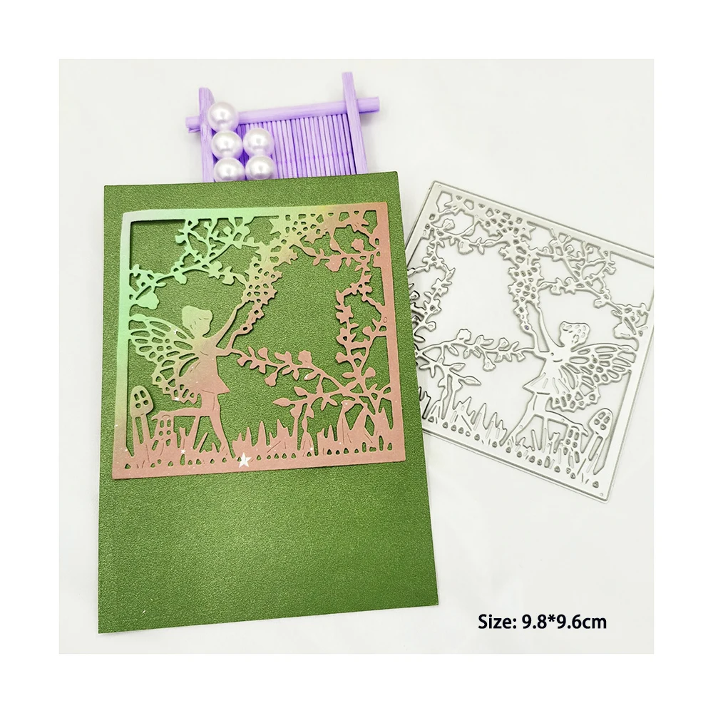 

Fairy Frame Metal Cutting Dies Scrapbooking Stencils For DIY Scrapbooking Decorative Embossing Handcraft Die Cutting Template