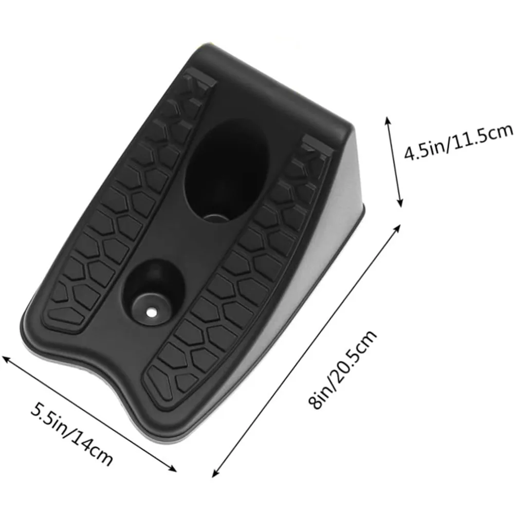 Car Tire Anti Slip Support Pad Tire Stopper for Auto SUV Truck 4x4 ATV Pickup Trailer Wheel Chock Anti Slip Blocks Parking Wedge