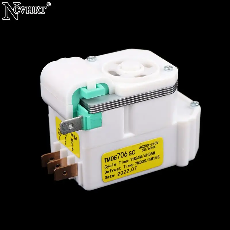 الثلاجة إزالة الجليد الموقت ، أجزاء عالية الجودة ، TMDE706SC ، AC200-240V ، 50Hz ، 60Hz ، 8.8x4x5 سنتيمتر ، 1 قطعة