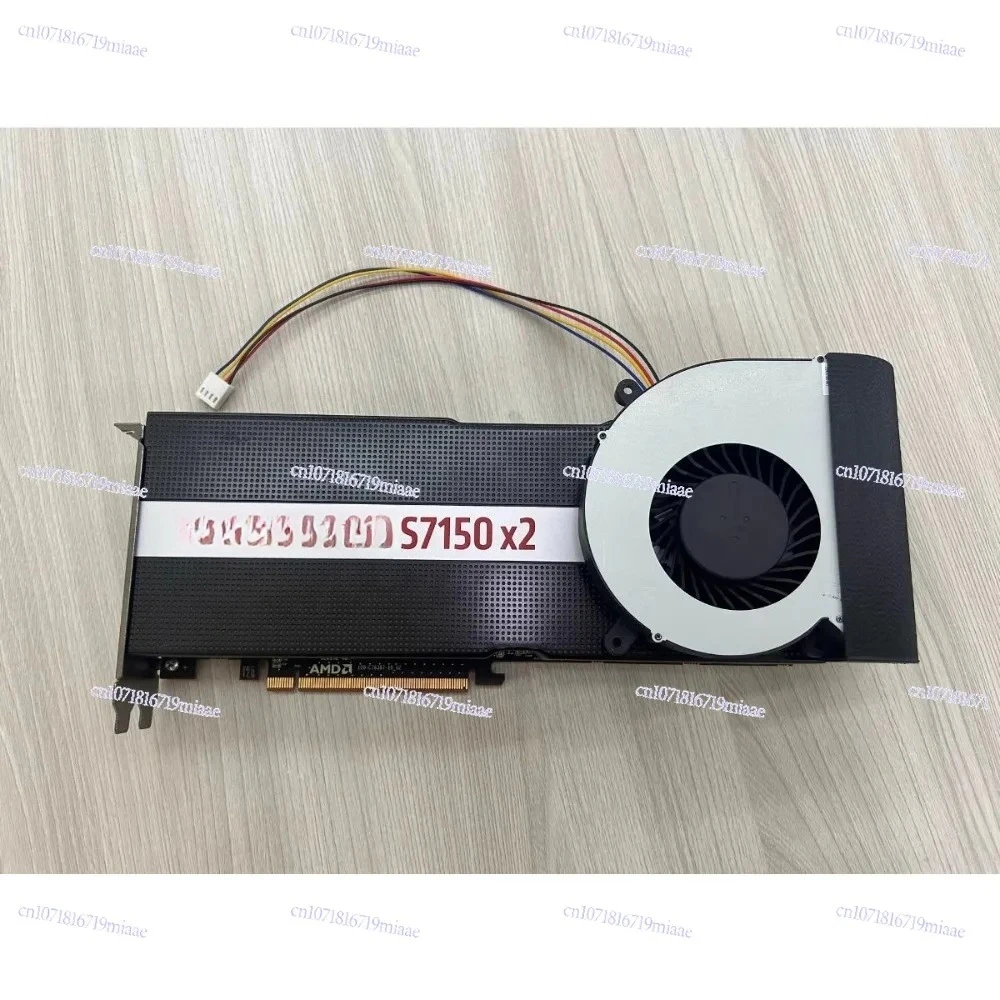 MI25 MI50 MI60 MI100 MI210 S7150 X2 Graphics Card Active Cooling Fan Modification